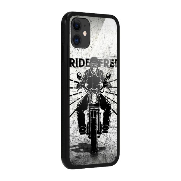 Ride Free Glass Back Case for iPhone 11