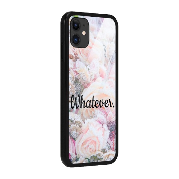 Whatever Glass Back Case for iPhone 11