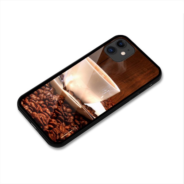 Caffeine Beans Glass Back Case for iPhone 11