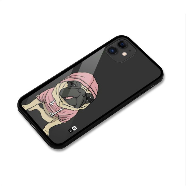 Pug Swag Glass Back Case for iPhone 11