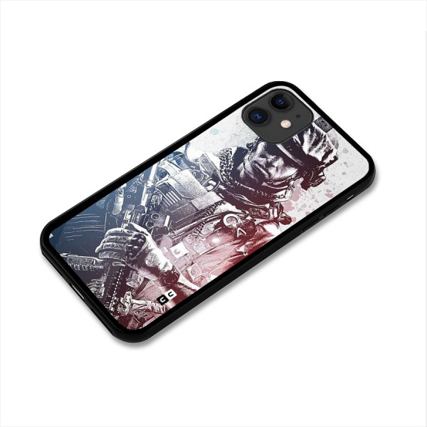 Saviour Glass Back Case for iPhone 11