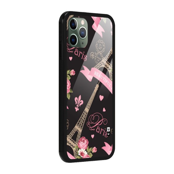 Love Tower Glass Back Case for iPhone 11 Pro