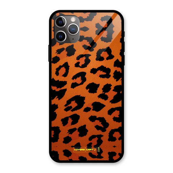 Leopard Glass Back Case for iPhone 11 Pro Max