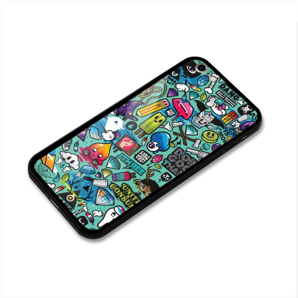 Sweet Candies Glass Back Case for iPhone 6 Plus 6S Plus
