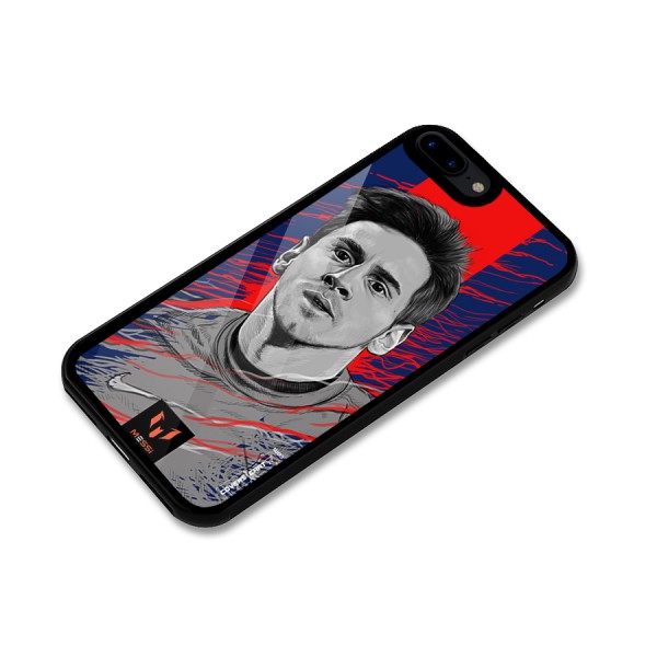 Messi For FCB Glass Back Case for iPhone 7 Plus