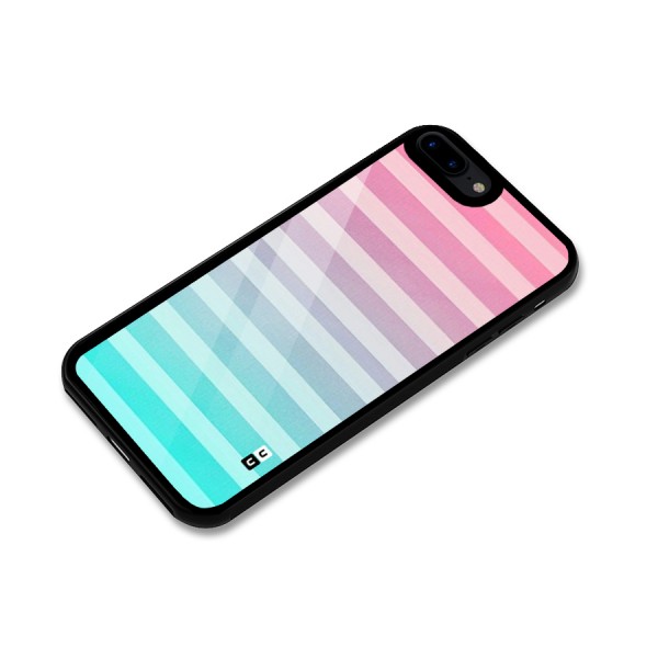Pastel Ombre Glass Back Case for iPhone 8 Plus