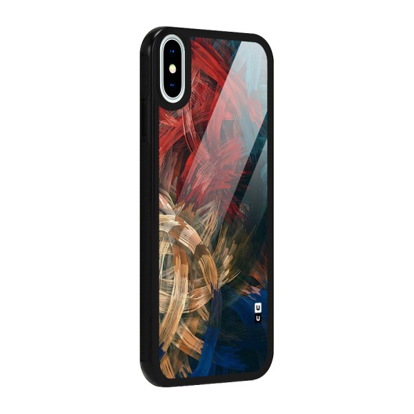 Artsy Colors Glass Back Case for iPhone X