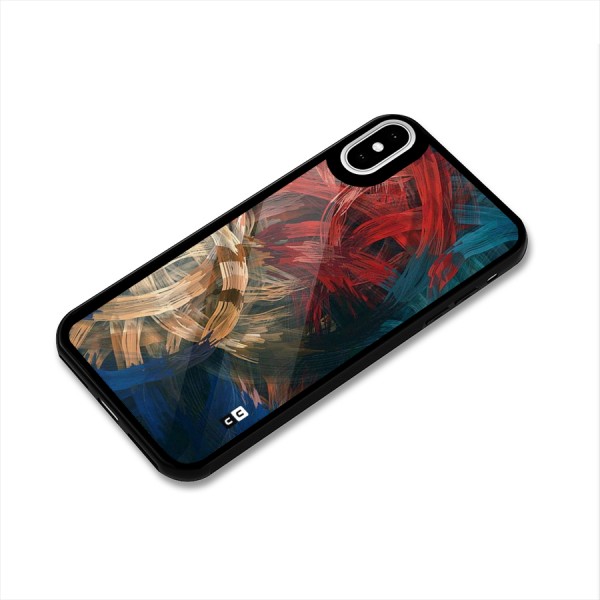 Artsy Colors Glass Back Case for iPhone X