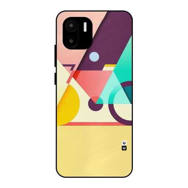 Abstract Cycle Metal Back Case for Redmi A1+