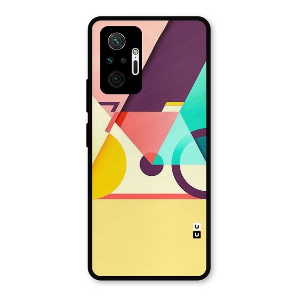 Abstract Cycle Metal Back Case for Redmi Note 10 Pro