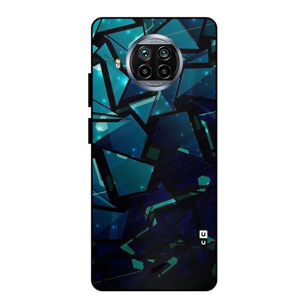 Abstract Glass Design Metal Back Case for Mi 10i