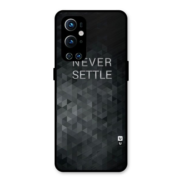 Abstract No Settle Metal Back Case for OnePlus 9 Pro