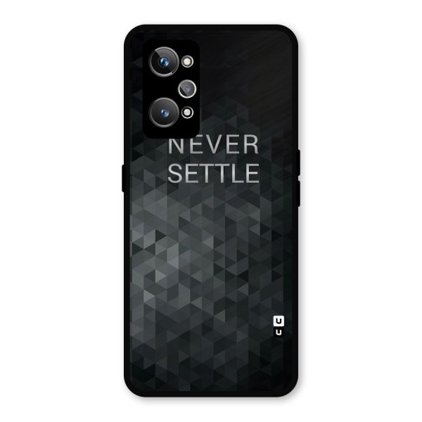 Abstract No Settle Metal Back Case for Realme GT Neo 3T