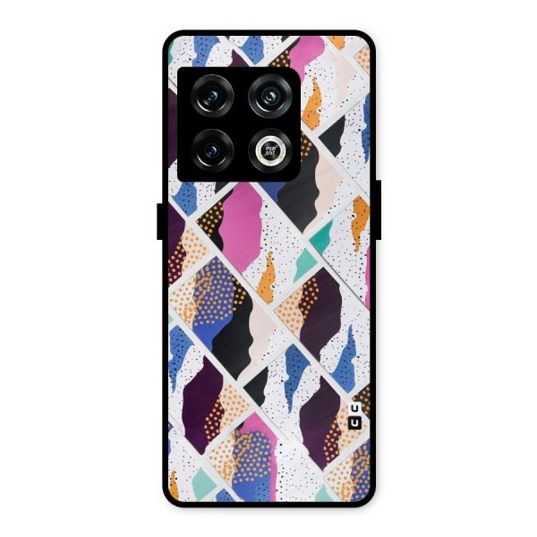 Abstract Polka Metal Back Case for OnePlus 10 Pro 5G