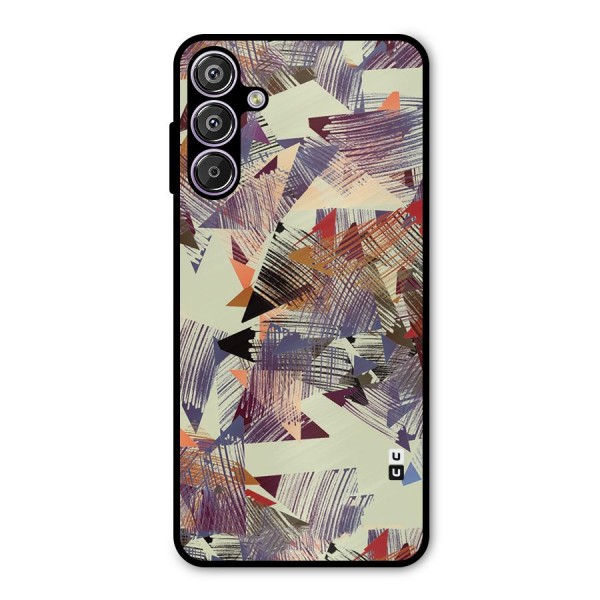 Abstract Sketch Metal Back Case for Galaxy F15