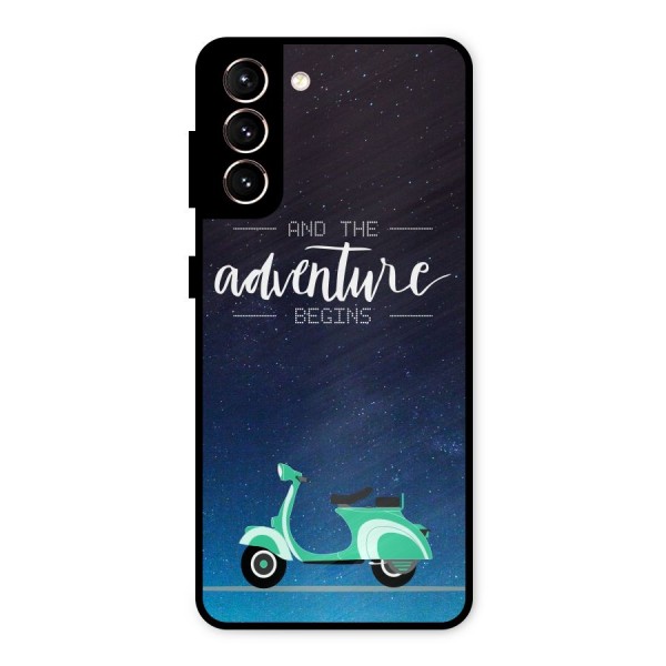 Adventure Scooter Metal Back Case for Galaxy S21 5G
