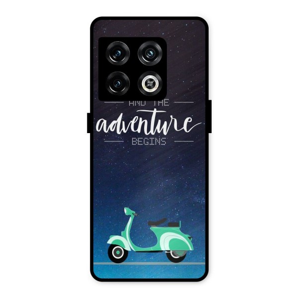 Adventure Scooter Metal Back Case for OnePlus 10 Pro 5G