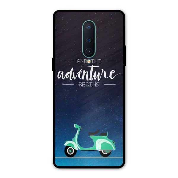 Adventure Scooter Metal Back Case for OnePlus 8