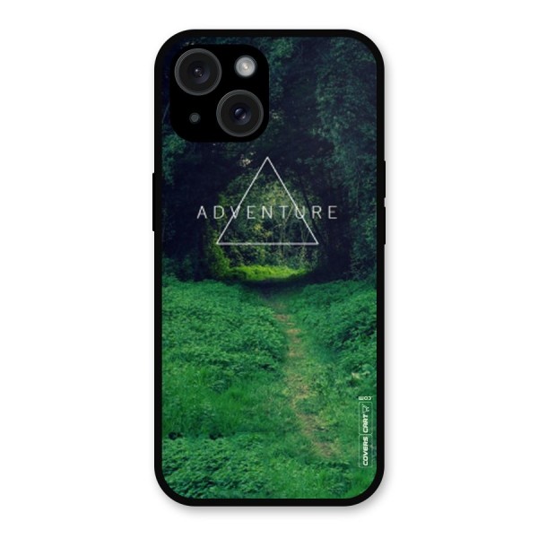 Adventure Take Metal Back Case for iPhone 15