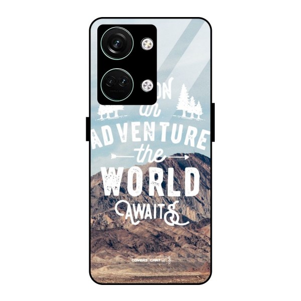 Adventure World Glass Back Case for Oneplus Nord 3