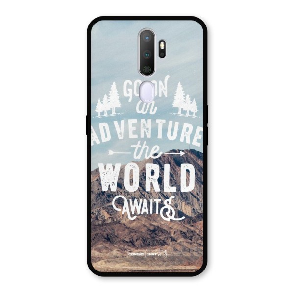 Adventure World Metal Back Case for Oppo A9 (2020)