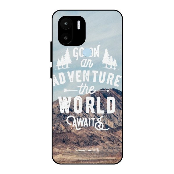 Adventure World Metal Back Case for Redmi A1+