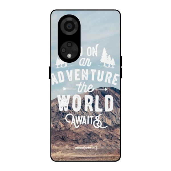 Adventure World Metal Back Case for Reno8 T 5G