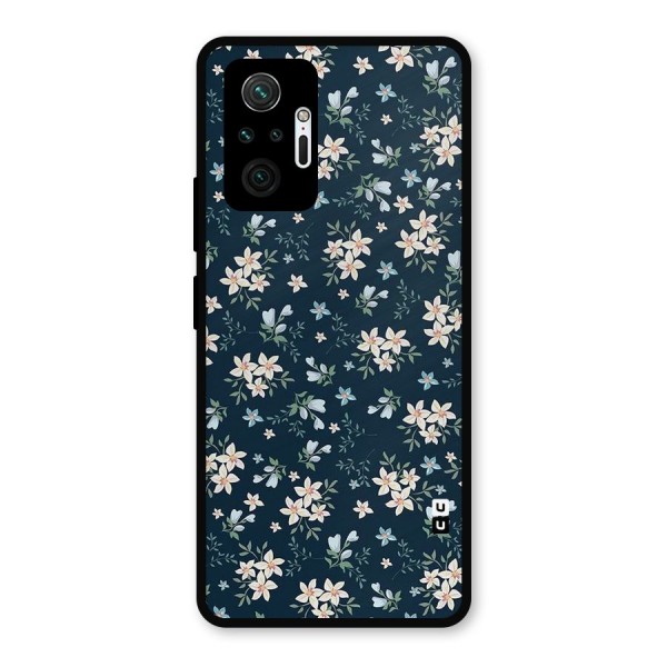 Aesthetic Bloom Metal Back Case for Redmi Note 10 Pro
