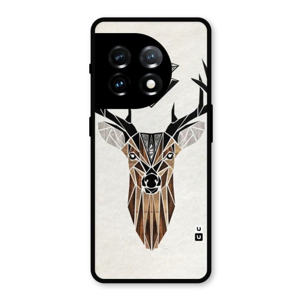 Aesthetic Deer Design Metal Back Case for OnePlus 11