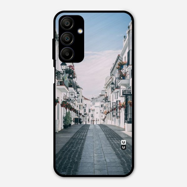 Aesthetic Street Metal Back Case for Galaxy A15 5G