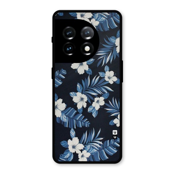 Aesthicity Floral Metal Back Case for OnePlus 11