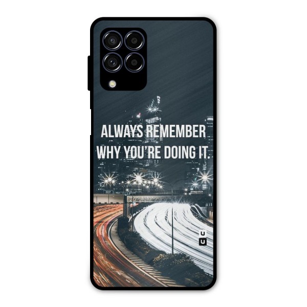 Always Remember Metal Back Case for Galaxy M53 5G