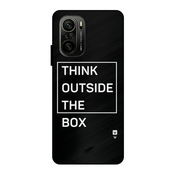 Always Think Outside Metal Back Case for Mi 11x