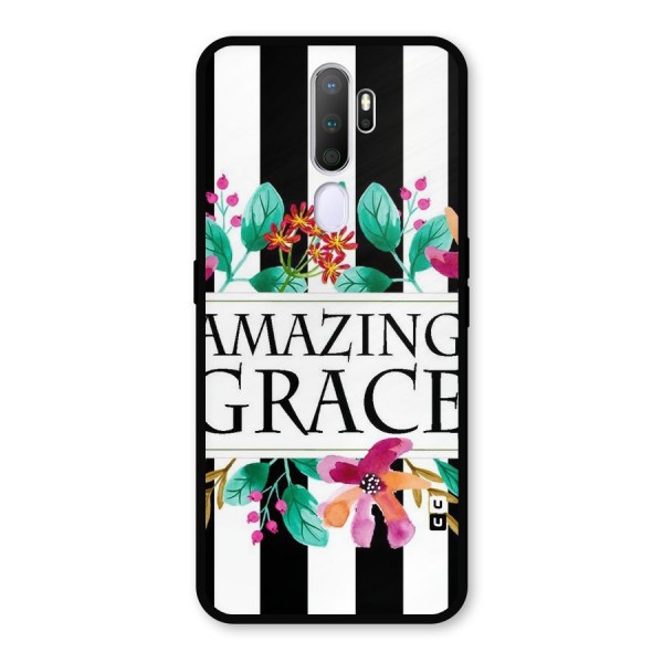 Amazing Grace Metal Back Case for Oppo A9 (2020)