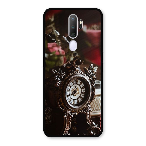 Ancient Clock Metal Back Case for Oppo A9 (2020)