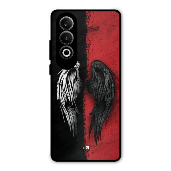 Angle Demon Wings Metal Back Case for OnePlus Nord CE4