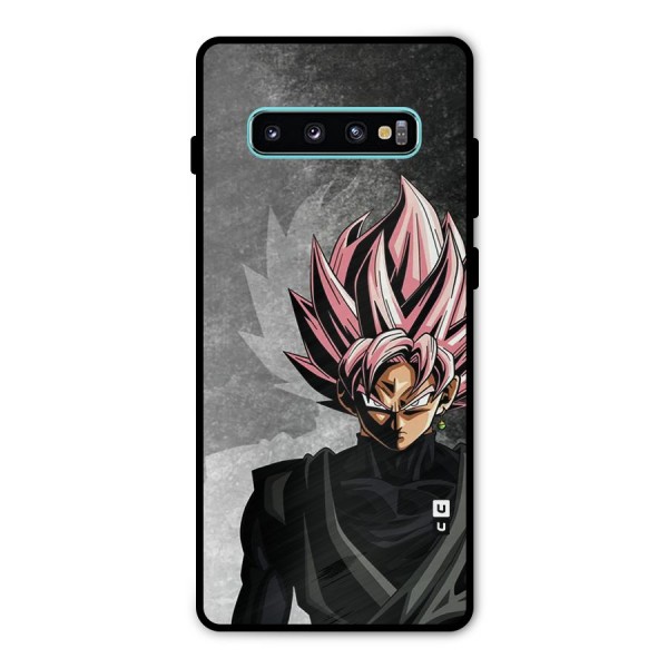 Angry Goku Metal Back Case for Galaxy S10 Plus