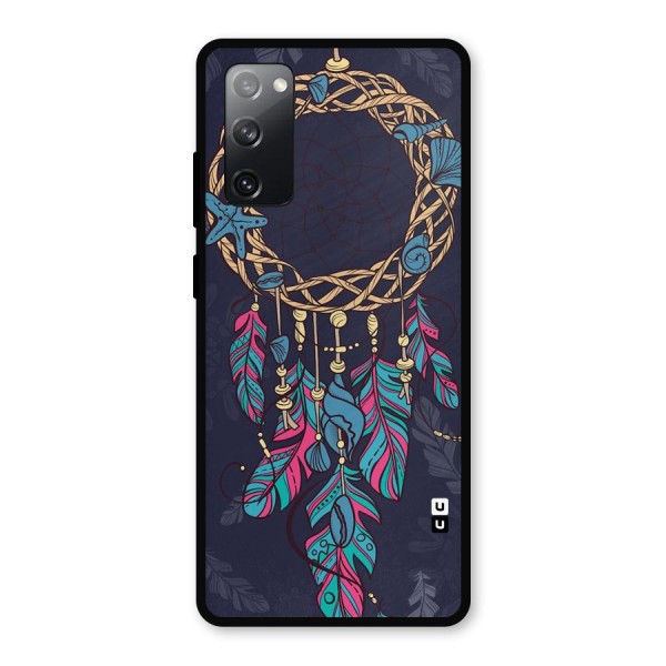 Animated Dream Catcher Metal Back Case for Galaxy S20 FE