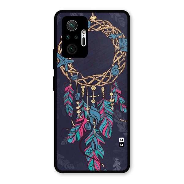 Animated Dream Catcher Metal Back Case for Redmi Note 10 Pro