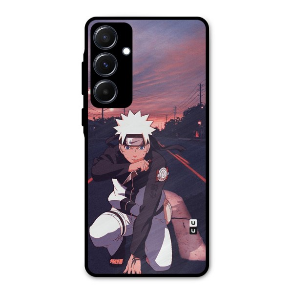 Anime Naruto Aesthetic Metal Back Case for Galaxy A55