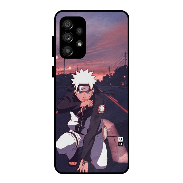 Anime Naruto Aesthetic Metal Back Case for Galaxy A73 5G