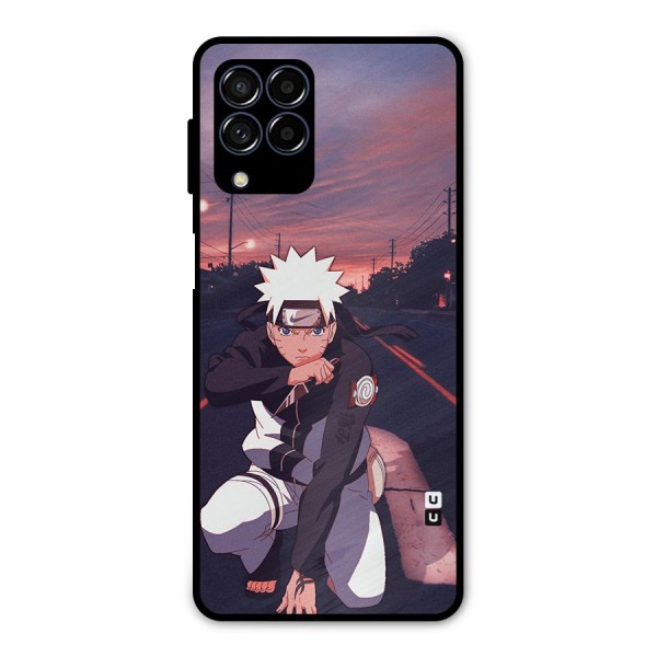 Anime Naruto Aesthetic Metal Back Case for Galaxy M53 5G
