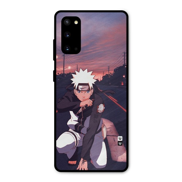 Anime Naruto Aesthetic Metal Back Case for Galaxy S20