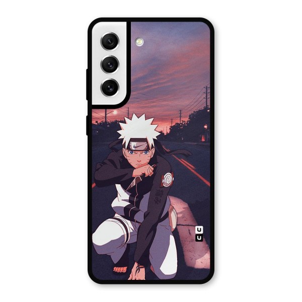 Anime Naruto Aesthetic Metal Back Case for Galaxy S21 FE 5G