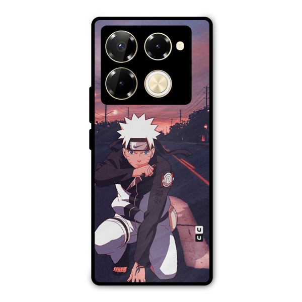 Anime Naruto Aesthetic Metal Back Case for Infinix Note 40 Pro