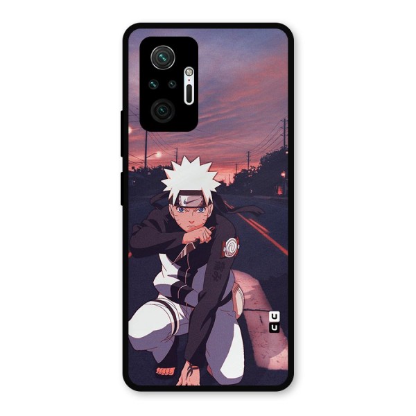 Anime Naruto Aesthetic Metal Back Case for Redmi Note 10 Pro