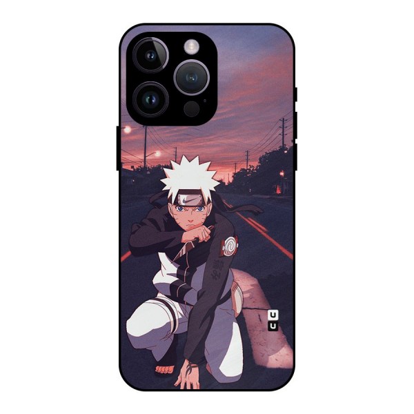 Anime Naruto Aesthetic Metal Back Case for iPhone 14 Pro Max