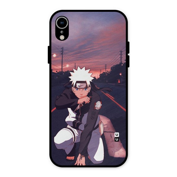 Anime Naruto Aesthetic Metal Back Case for iPhone XR