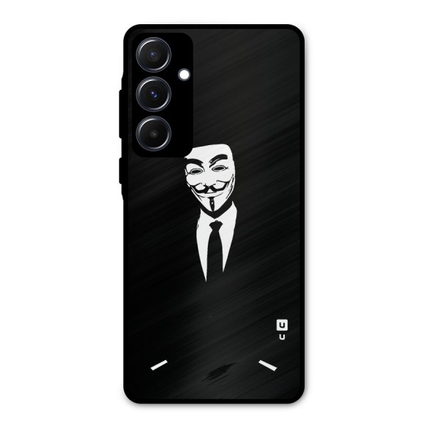 Anonymous Cool Gentleman Metal Back Case for Galaxy A55
