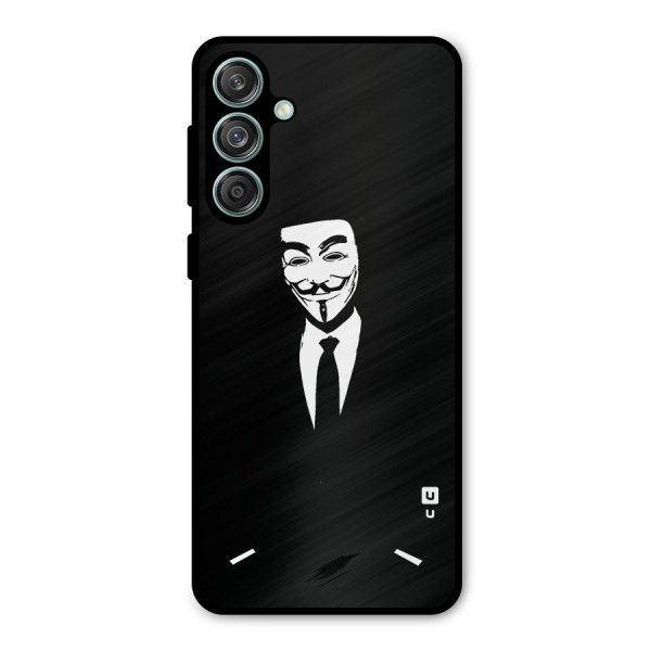 Anonymous Cool Gentleman Metal Back Case for Galaxy M55 5G